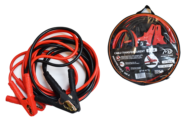 CABLU CURENT 300A 3.5M 16MM2 MEGA DRIVE 02489